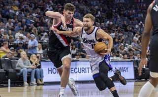 Universaliai žaidęs Sabonis neišgelbėjo "Kings" nuo dar vieno niukso